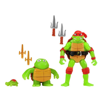 Teenage Mutant Ninja Turtles: Mutant Mayhem Action Figure 3-Pack Evolution Raphael & Leonardo Assortment (6) Action