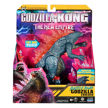 Godzilla x Kong: The New Empire Action Figure with Sound Battle Roar Godzilla 18 cm