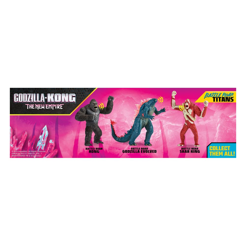 Godzilla x Kong: The New Empire Action Figure with Sound Battle Roar Godzilla 18 cm