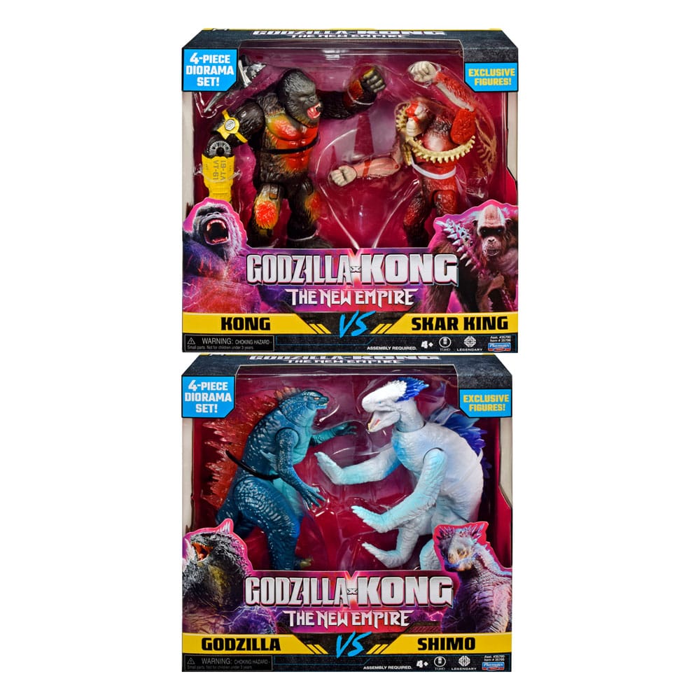Godzilla x Kong The new Empire Action Figures 15 cm Assortment (4) BOTI