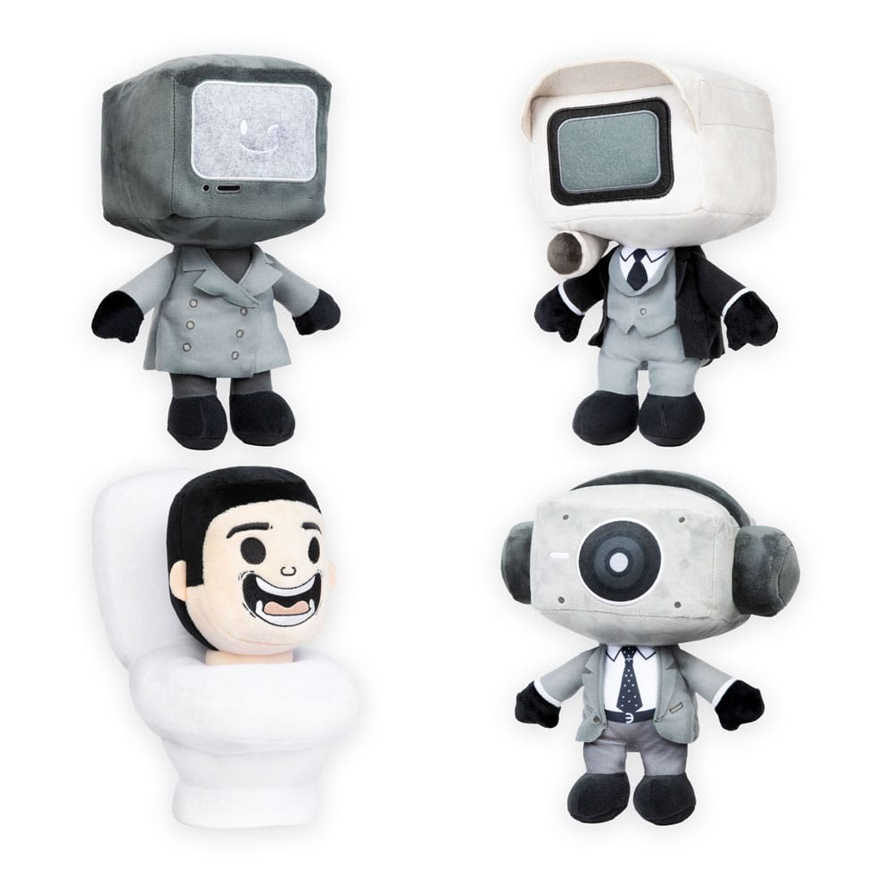 Skibidi Toilet Plush Mystery Blind Bag Display (2) Plushes