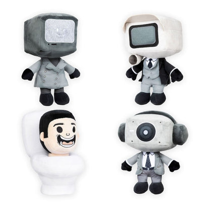 Skibidi Toilet Plush Mystery Blind Bag Display (2) Plushes