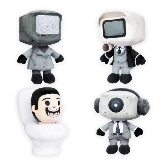 Skibidi Toilet Plush Mystery Blind Bag Display (2) Plushes