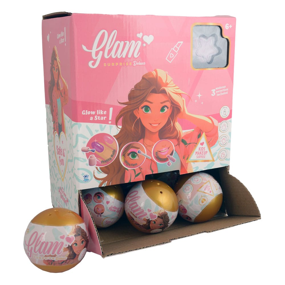 Glam Surprise Deluxe Make-Up in Capsules (20) Jewelry box