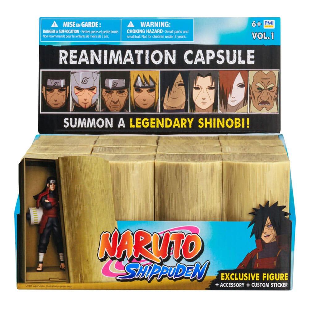 Naruto Blind Capsule Mini-Figures Display (16)