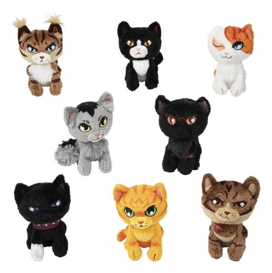 Warrior Cats Plushes Blind Box Mini Mystery Plush Series 1 15 cm Display (9) BOTI