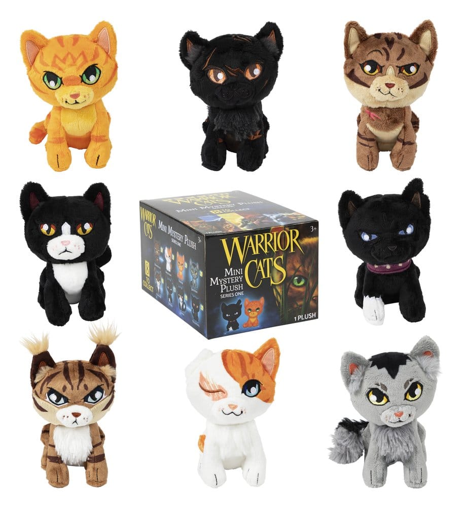 Warrior Cats Plushes Blind Box Mini Mystery Plush Series 1 15 cm Display (9)