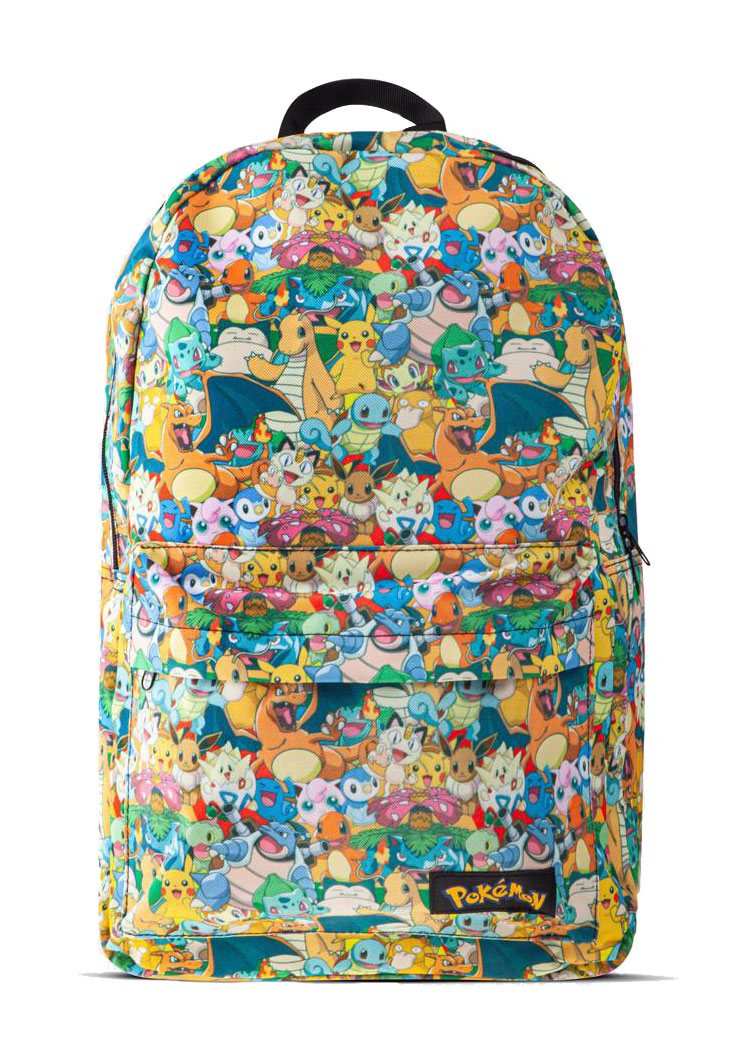 Pokémon Backpack Characters Difuzed
