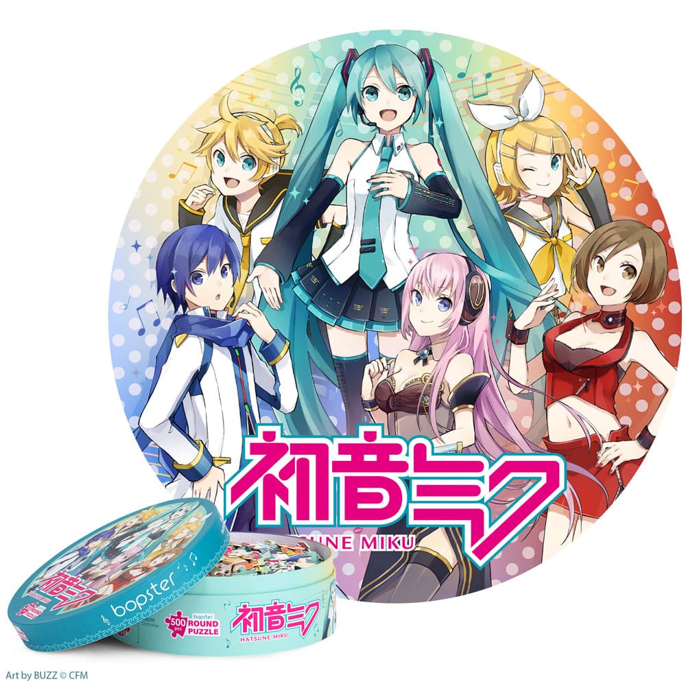 Hatsune Miku Jigsaw Puzzle Round 500 pieces Bopster