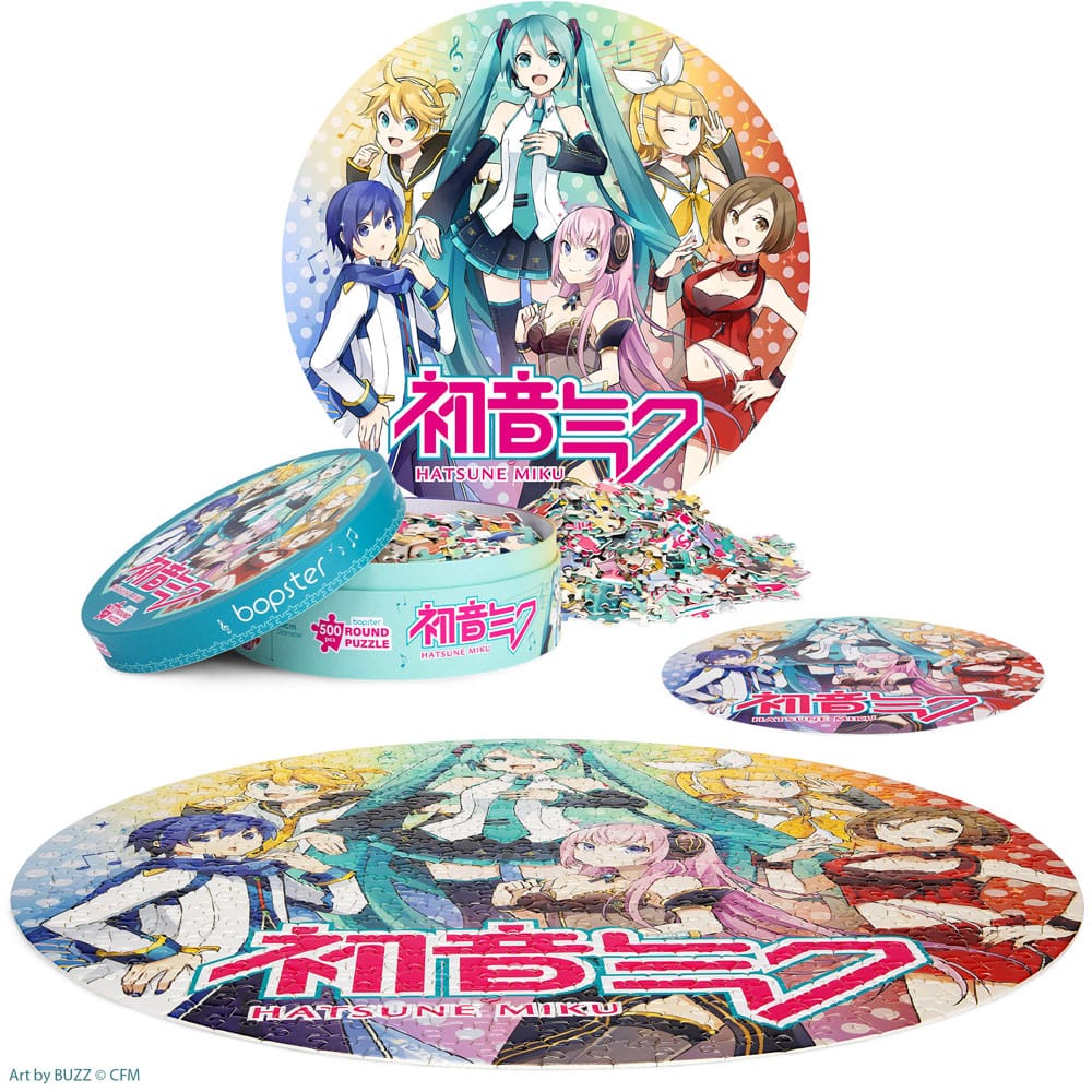 Hatsune Miku Jigsaw Puzzle Round 500 pieces Bopster