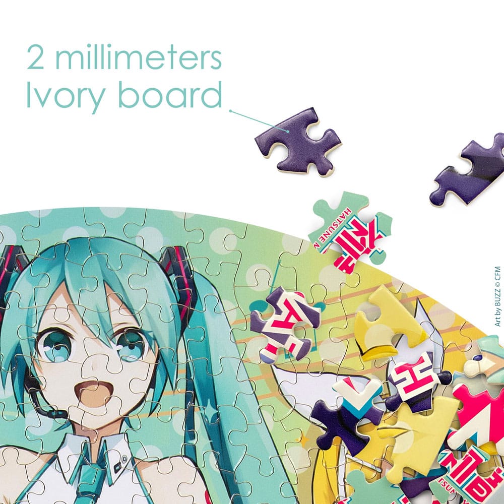 Hatsune Miku Jigsaw Puzzle Round 500 pieces Bopster
