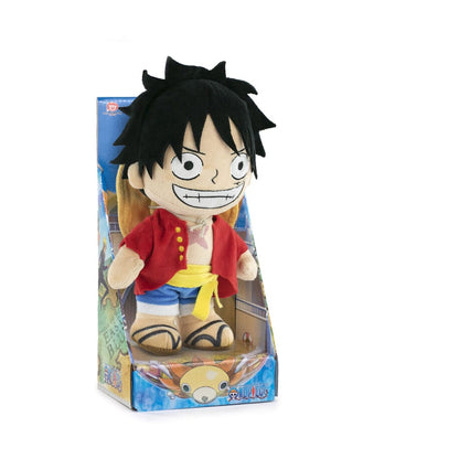 One Piece Plush Figure Luffy (cardboard display) 28 cm - FanofThings.co.uk