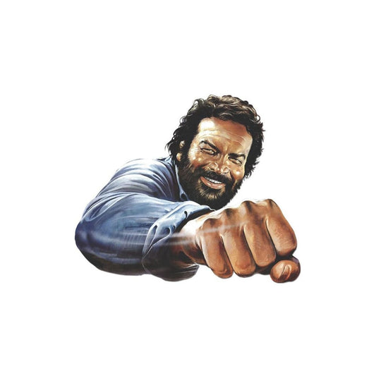Bud Spencer 3D Tin Sign Bud Spencer Faust 45 x 45 cm Tin signs