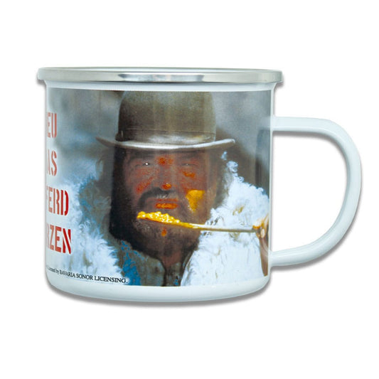 Bud Spencer Enamel Mug Ohne Heu kann das beste Pferd... Cups & Mugs