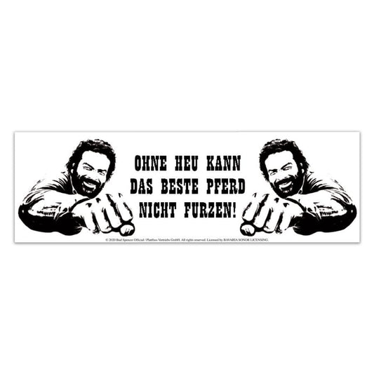 Bud Spencer Enamel Mug Pferd Faust