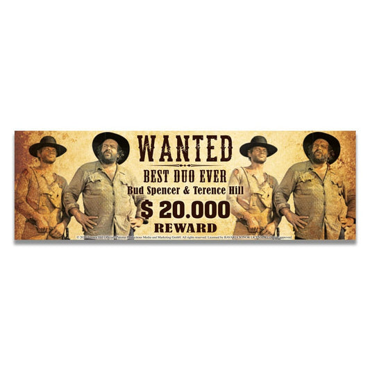 Bud Spencer & Terence Hill Enamel Mug Wanted Blechwaren Fabrik Braunschweig