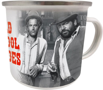 Bud Spencer & Terence Hill Enamel Mug Old School Heroes Blechwaren Fabrik Braunschweig