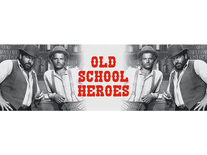 Bud Spencer & Terence Hill Enamel Mug Old School Heroes Blechwaren Fabrik Braunschweig