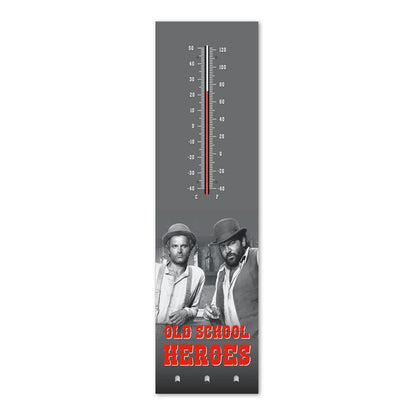 Bud Spencer & Terence Hill Thermometer with metal key holder Old School Heroes Kitchen- and Tableware