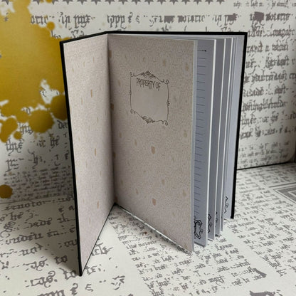 Harry Potter Notebook Hogwarts Black