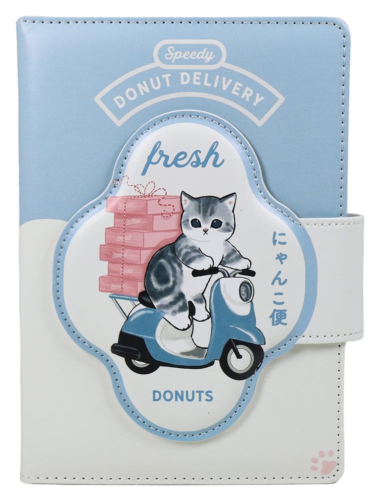 Mofusand A5 Notebook Fresh Donuts Blue Sky Studios