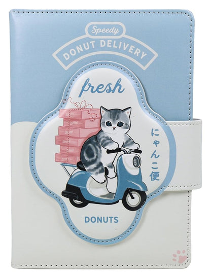 Mofusand A5 Notebook Fresh Donuts Blue Sky Studios