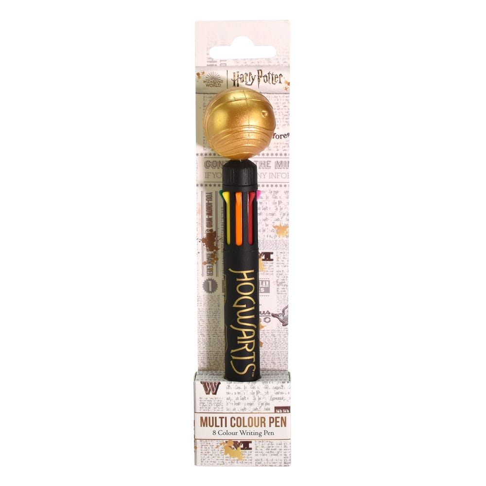 Harry Potter Multi Colour Pen Snitch Stationery