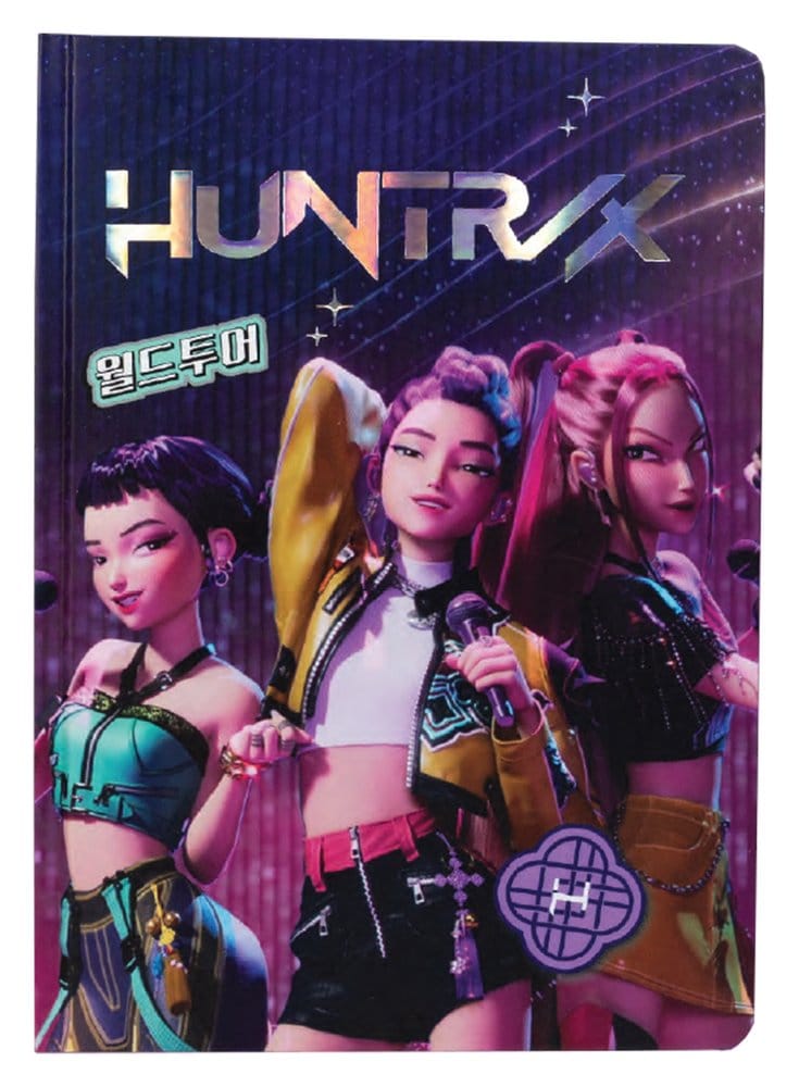 KPop Demon Hunters A5 Notebook Huntr/x Blue Sky Studios