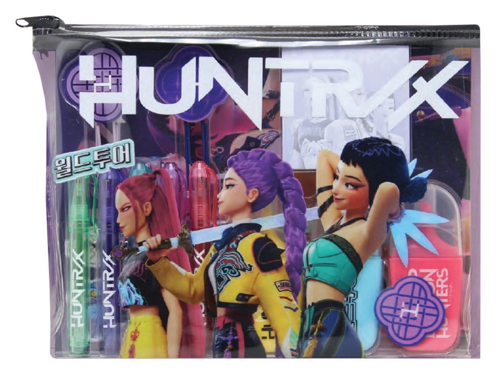 KPop Demon Hunters Stationery Set 10-Pack Huntr/x Blue Sky Studios