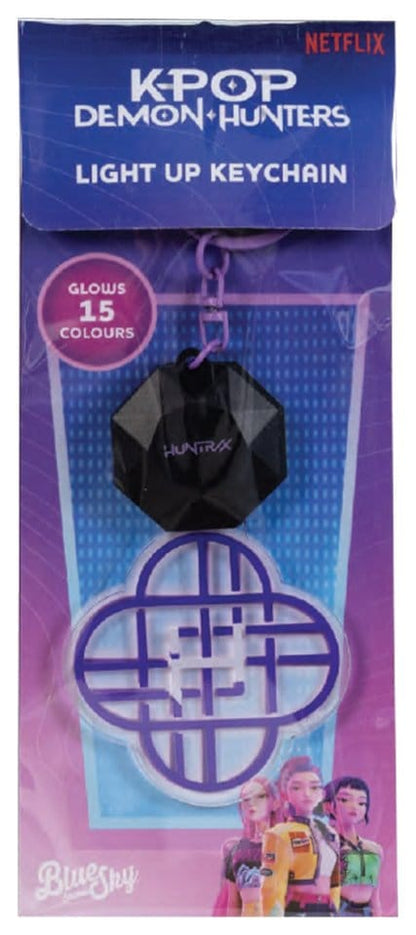 KPop Demon Hunters Keychain with light Huntr/x Blue Sky Studios