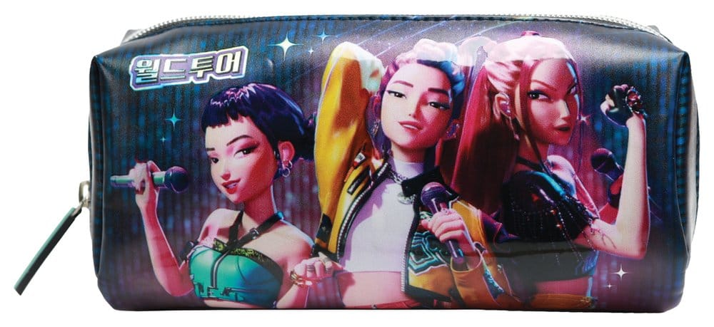 KPop Demon Hunetrs Pencil Case Huntr/x Blue Sky Studios