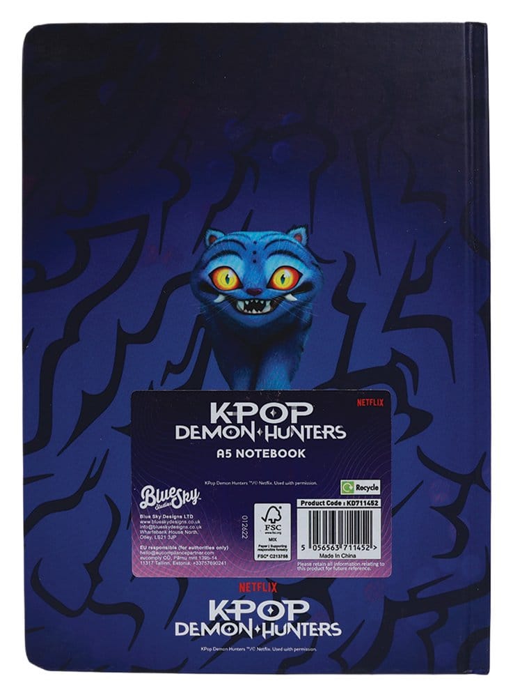KPop Demon Hunters A5 Notebook Derpy Blue Sky Studios