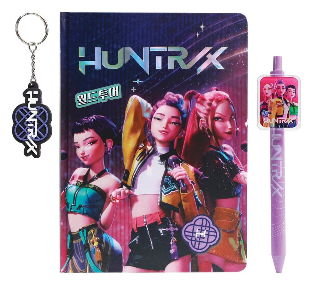 KPop Demon Hunters Notebook Gift Set Huntr/x Blue Sky Studios