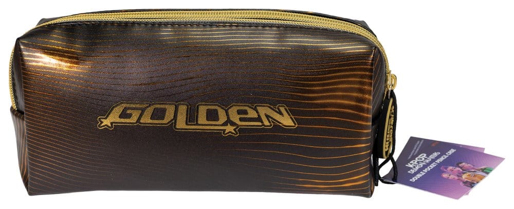 KPop Demon Hunetrs Pencil Case Golden Blue Sky Studios