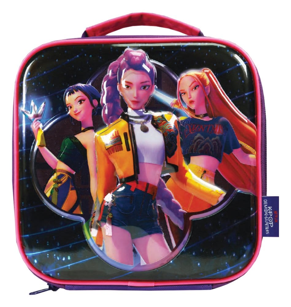 KPop Demon Hunters 3D Lunch Bag Huntr/x Blue Sky Studios