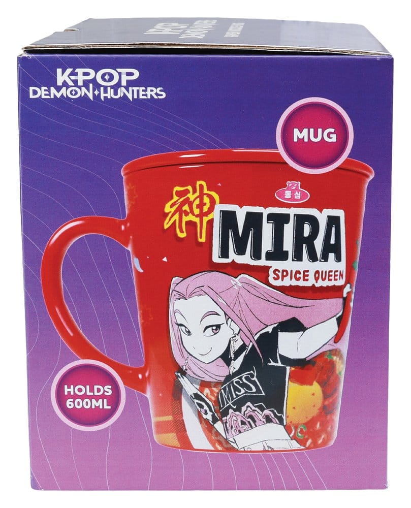 Kpop Demon Hunters Mug with lid Huntr/x Ramen Blue Sky Studios