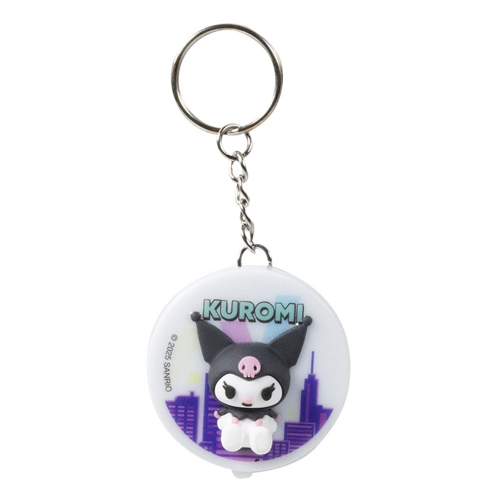 Sanrio Keychain with light Kuromi - FanofThings.co.uk