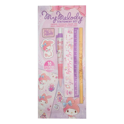 Sanrio Stationery Set 6-Pack My Melody - FanofThings.co.uk