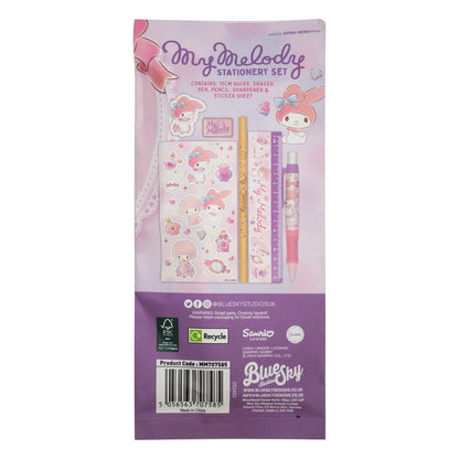 Sanrio Stationery Set 6-Pack My Melody - FanofThings.co.uk