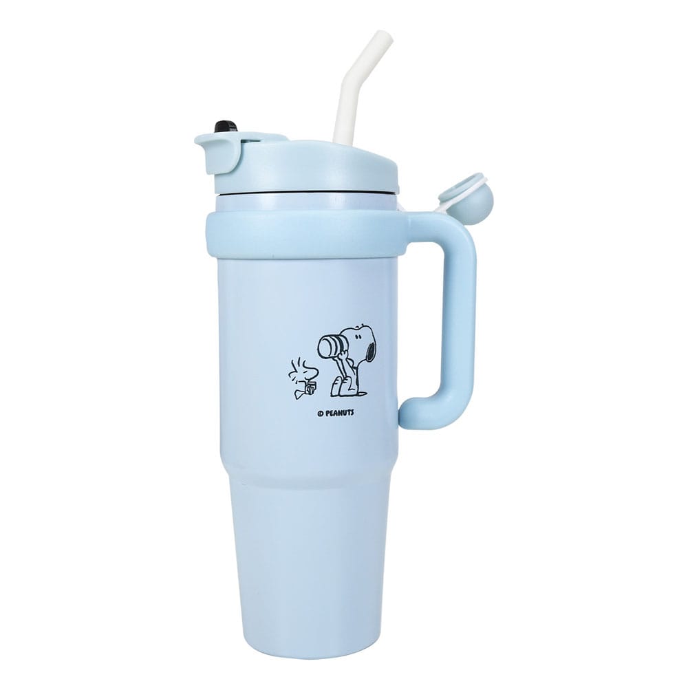 Peanuts Thermo Cup with straw Snoopy 887 ml Blue Sky Studios