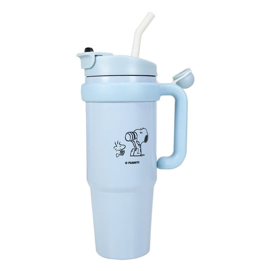 Peanuts Thermo Cup with straw Snoopy 887 ml Blue Sky Studios
