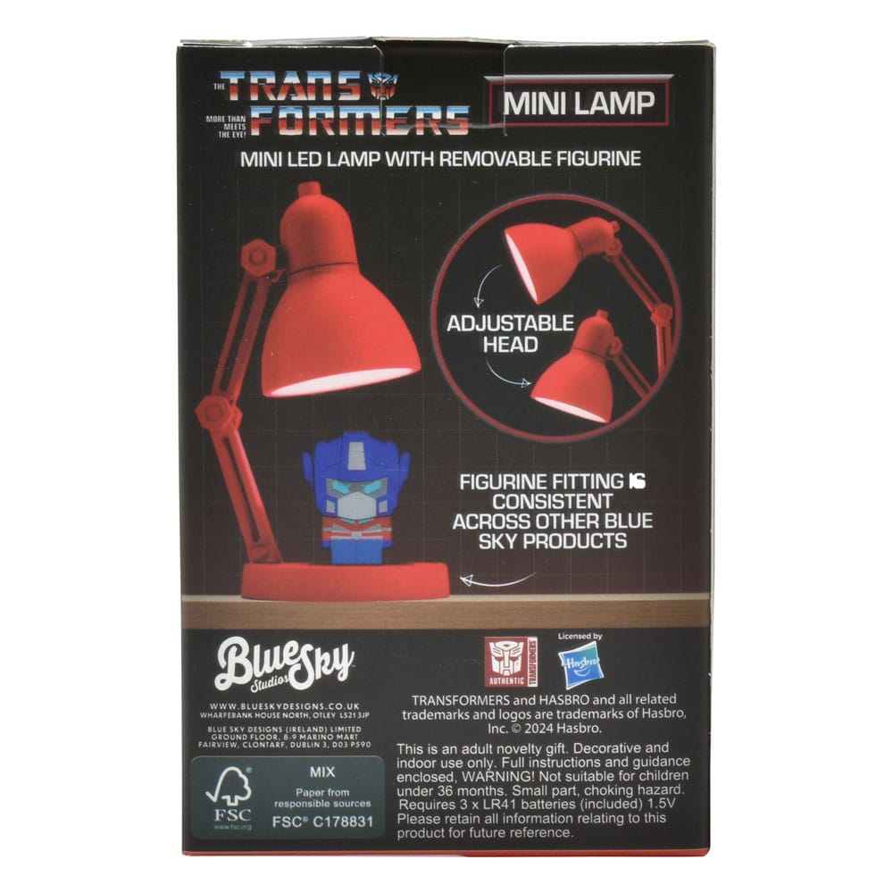 Transformers Mini LED-Light with Figure 10 cm Blue Sky Studios