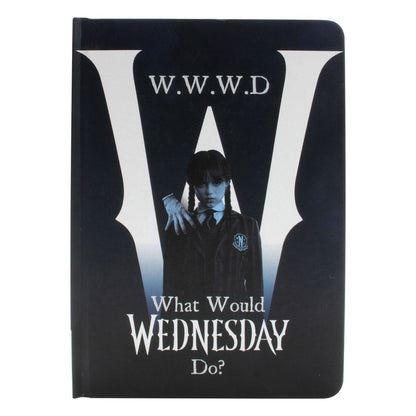 Wednesday A5 Notebook WWWD - FanofThings.co.uk