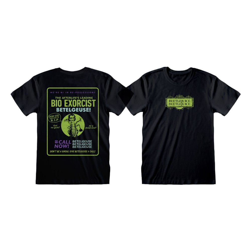 Beetlejuice 2 T-Shirt Bio Exorcist Size S T-shirts