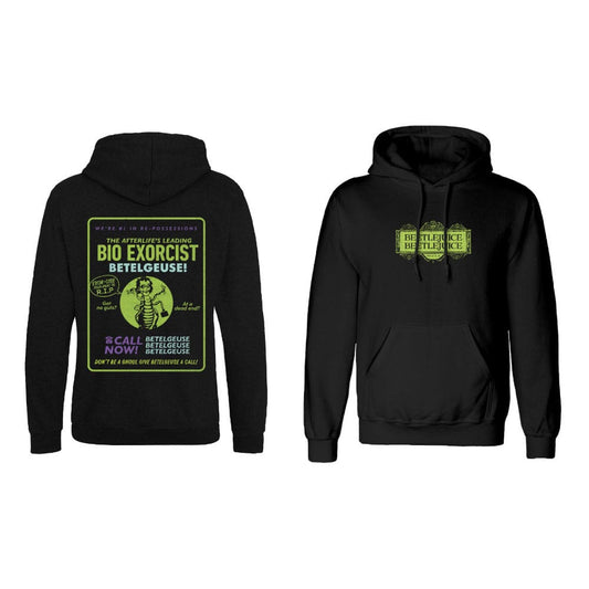 Beetlejuice 2 Hooded Sweater Bio Exorcist Size S Sweaters