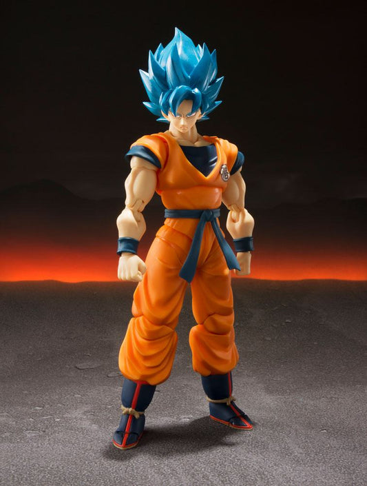 Dragon Ball Super Broly S.H. Figuarts Action Figure Super Saiyan God Super Saiyan Goku Super 14 cm Bandai Tamashii Nations