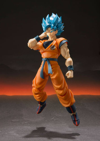 Dragon Ball Super Broly S.H. Figuarts Action Figure Super Saiyan God Super Saiyan Goku Super 14 cm Bandai Tamashii Nations