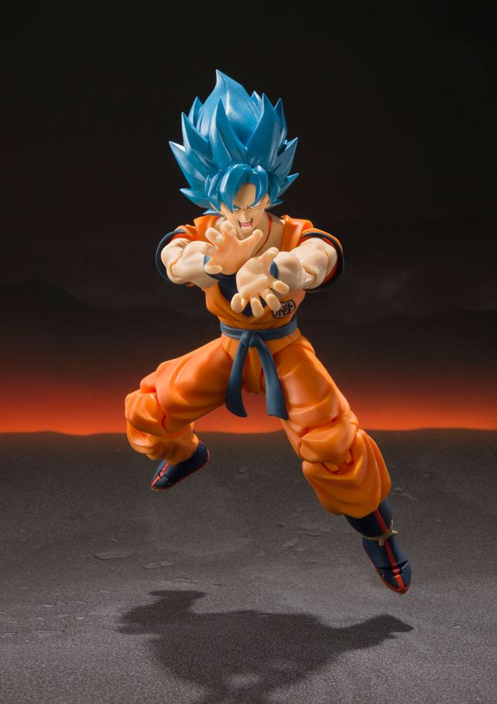 Dragon Ball Super Broly S.H. Figuarts Action Figure Super Saiyan God Super Saiyan Goku Super 14 cm Bandai Tamashii Nations