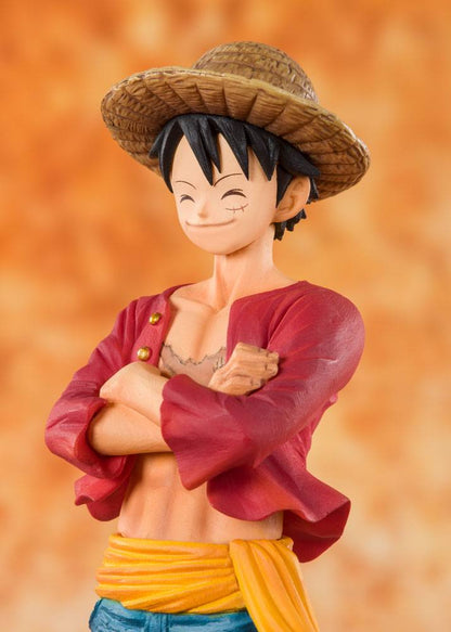 One Piece FiguartsZERO PVC Statue Straw Hat Luffy 14 cm Bandai Tamashii Nations