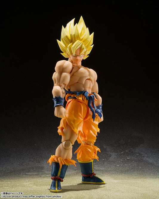 Dragon Ball Z S.H. Figuarts Action Figure Super Saiyan Son Goku - Legendary Super Saiyan - 14 cm - FanofThings.co.uk